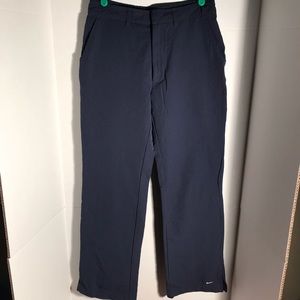 Nike Navy Blue Workout Golf Pants Size Small